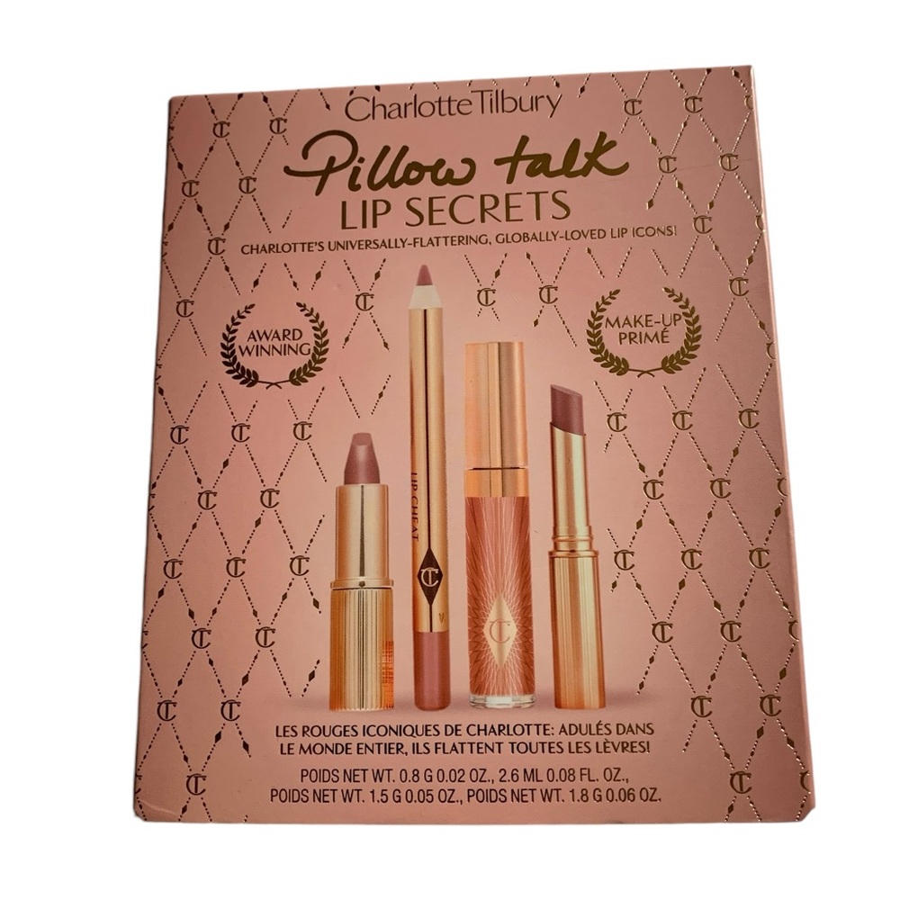Tilbury Pillow Talk Lip Secrets Set New in Box Limited Edition